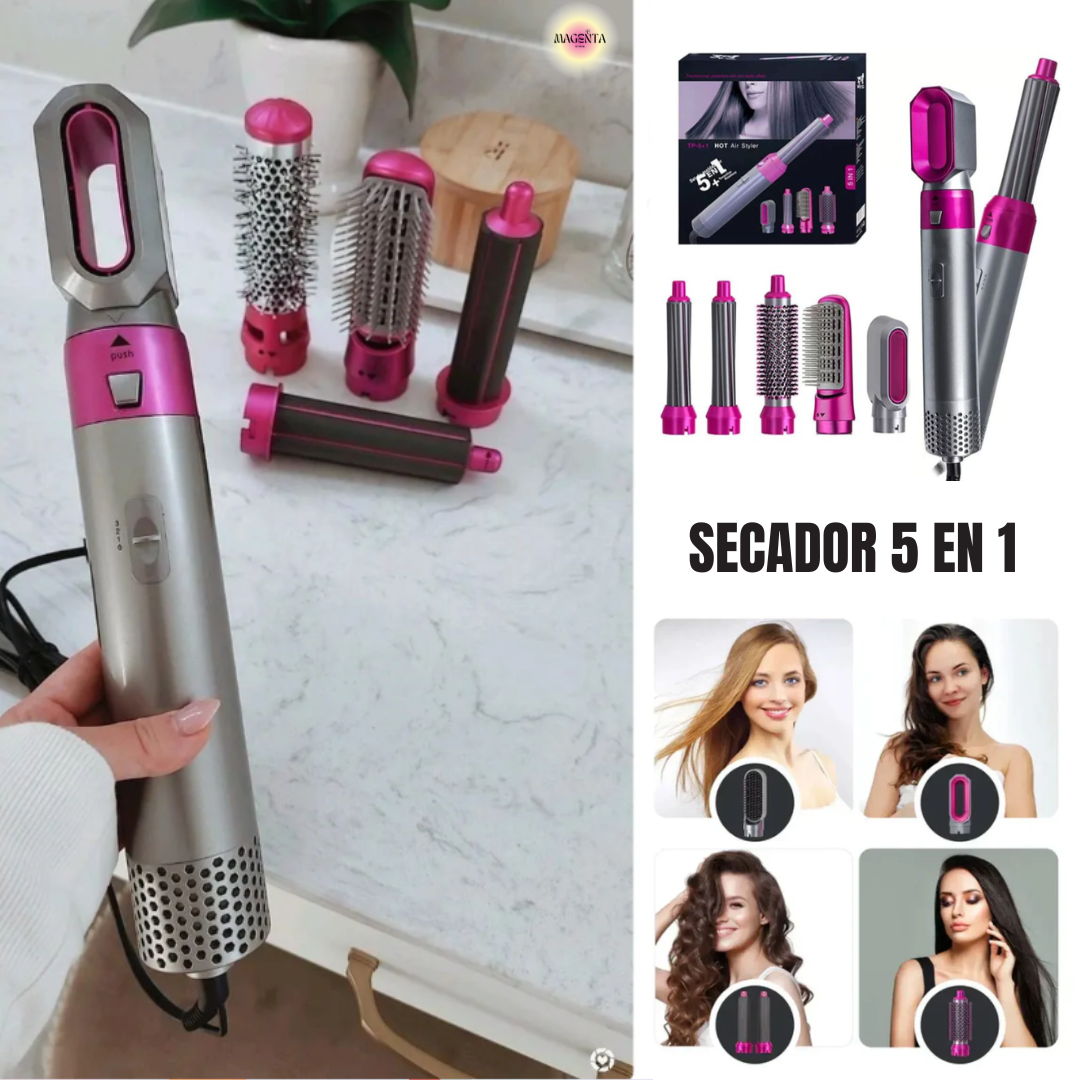 Peine Secador Cabello 5 en 1✨