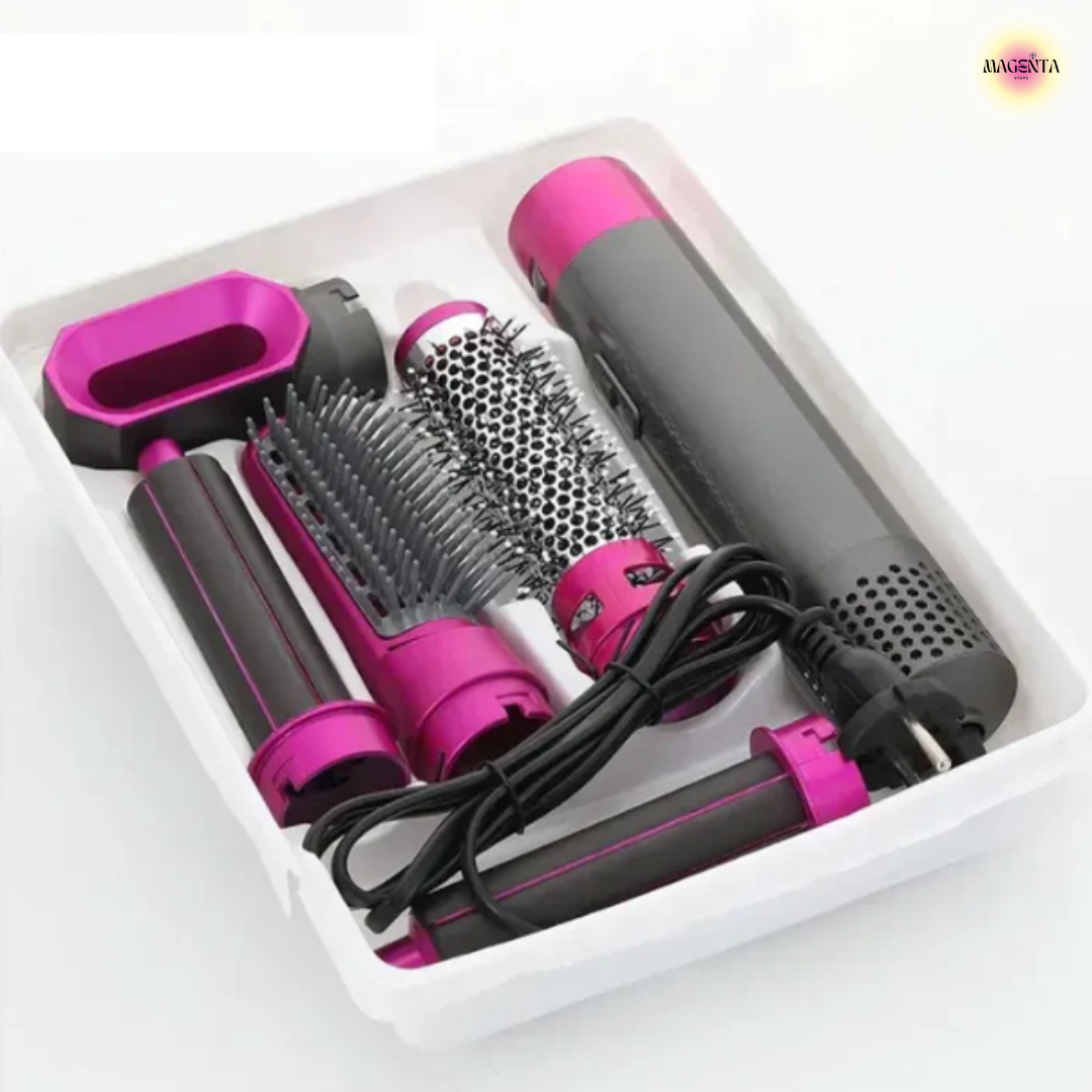 Peine Secador Cabello 5 en 1✨
