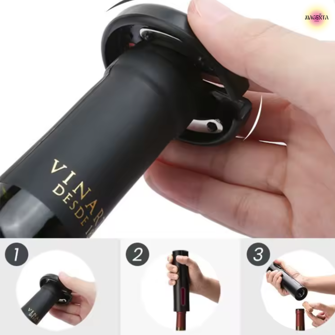 Set 4 en 1 Sacacorchos Eléctrico 🍾🍷