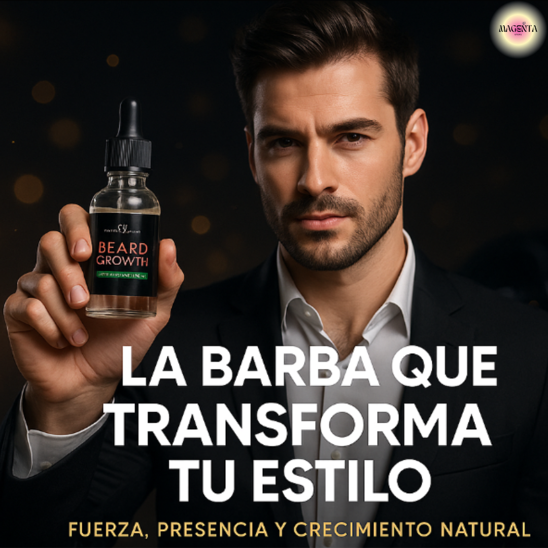 Serum de crecimiento para barba y pelo🧔