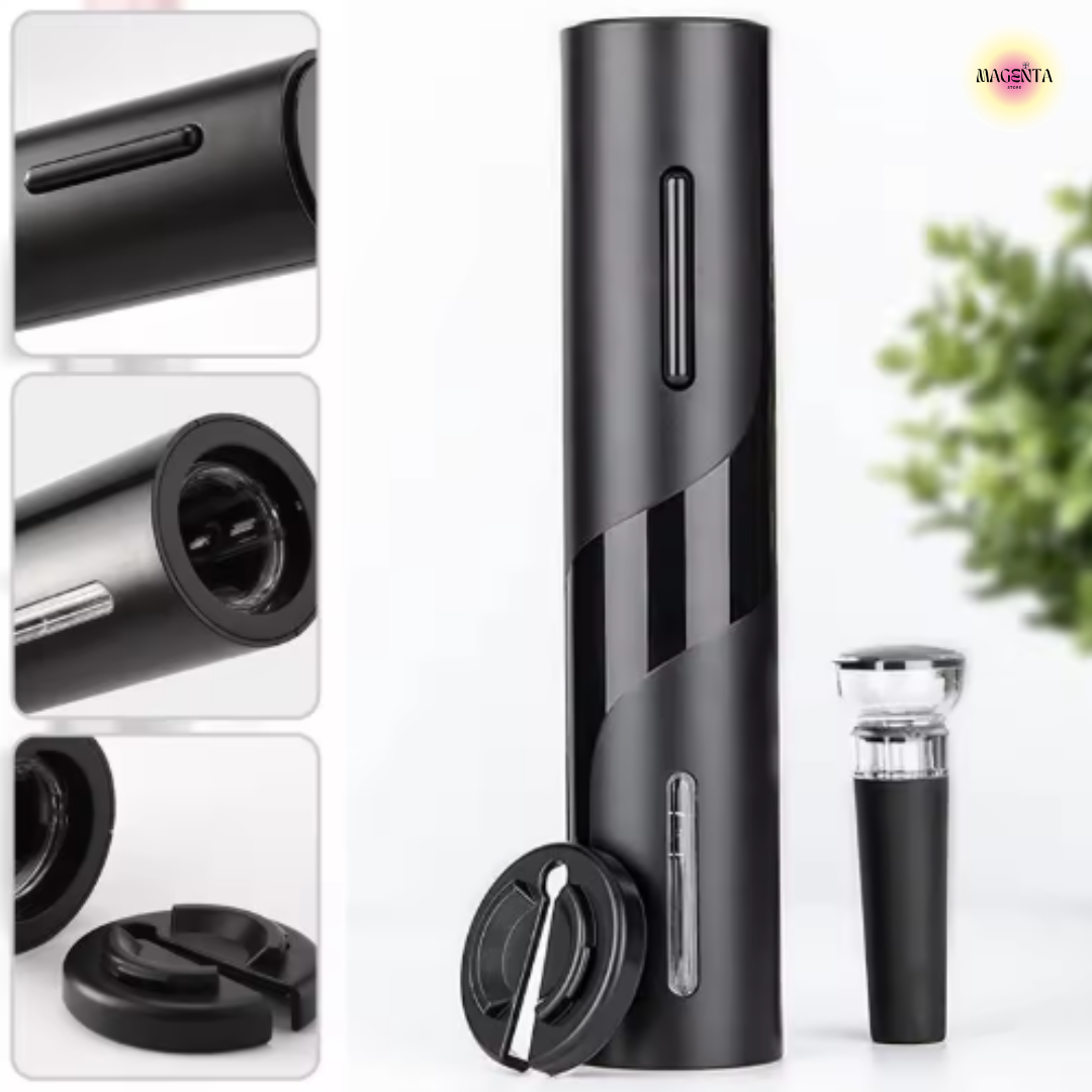 Set 4 en 1 Sacacorchos Eléctrico 🍾🍷